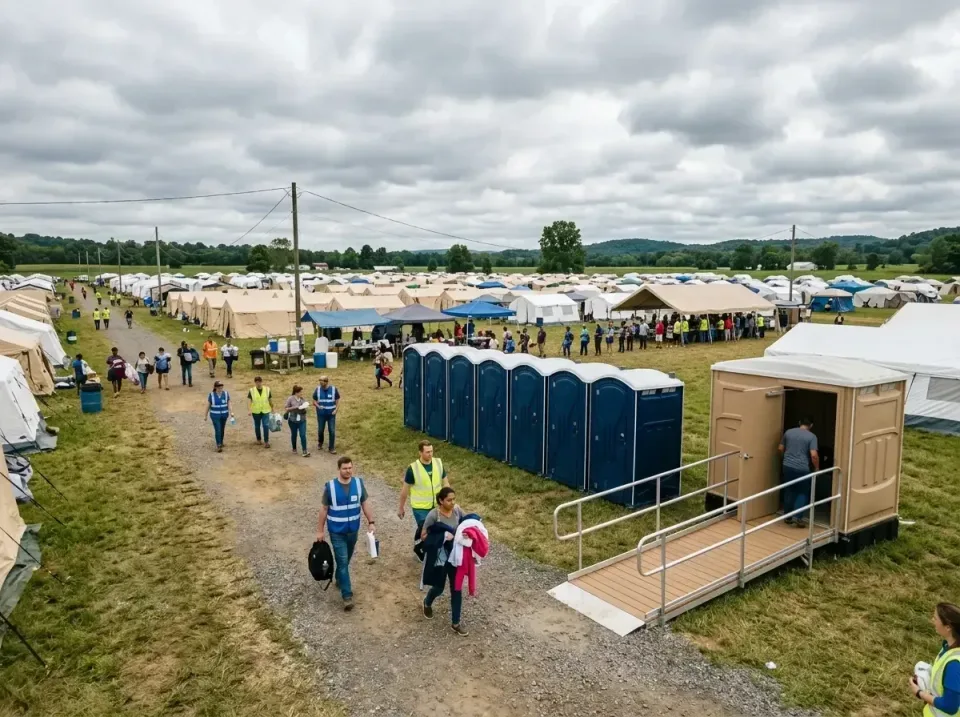 disaster-relief-camp-restrooms-010 — frequently asked questions, Dumpster & Portable Bathrooms Rental in Calumet City, IL
